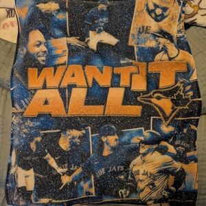 Blue Jays World Series Blanket